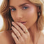 Supernova Shooting Star Ring - Mother of Pearl/Gold