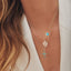 Gothic Cross Pendant - Turquoise