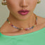 Tennis Necklace- Rainbow