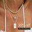 Signature Star Stack - Turquoise/Mother of Pearl