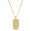 Radiant Eye pendant - White Opal