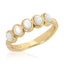 Sculpted Gemstone Ring - Mother of Pearl