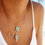 Guardian Necklace- Turquoise