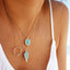 Moonshine Pendant- Turquoise
