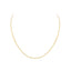 Shimmer Flat Chain Necklace