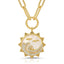Malibu Pendant with charm clip chain - Mother of Pearl