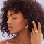 La Lune Earrings - Gold