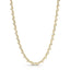 Teardrop Tennis Necklace- Clear/gold - 15.5 inch