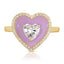 Lovestruck Enamel Ring -  Lilac