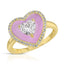 Lovestruck Enamel Ring -  Lilac