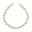 Teardrop Tennis Bracelet- Clear