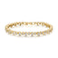 Teardrop Tennis Bracelet- Clear