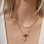 Enamel Charm Spacer - Black
