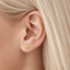 Crescent Twinkle Studs