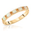 Opal Baguette Band