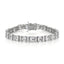 Baguette Tennis Bracelet - Rhodium Silver