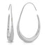 Fluid Hoops - Rhodium SIlver