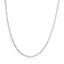 Tennis Necklace- Rhodium Silver