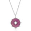 Starstruck Pendant - Amethyst/Rhodium Silver