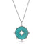 Starstruck Pendant - Ocean Blue/Rhodium Silver