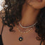 Halo Pendant- Black Onyx
