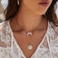 Titania Crescent Necklace - Mother of Pearl