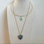 Amazonite Teardrop Choker