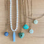 Amazonite Round Charm Choker