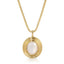 Saturn Pendant - Mother of Pearl/Gold