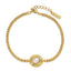 Saturn Bracelet - Mother of Pearl/Gold