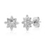 Supernova Star Studs - Silver