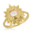 Supernova Ring - Mother of Pearl/Gold