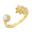 Supernova Shooting Star Ring - Mother of Pearl/Gold