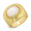 Saturn Statement Ring - Mother of Pearl/Gold