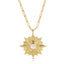 Supernova Pendant Large - Mother of Pearl/Gold