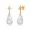 North Star Baroque Pearl Earrings