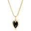 Starlight Gem Drop Necklace - Black Onyx