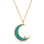 La Lune Pendant - Ocean Blue