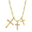 Roman Cross Trio Pendant