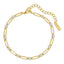 Sparkle Link Bracelet - Gold