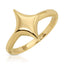 Lustra Puffy Star Ring