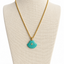 Turquoise Shell Pendant