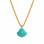 Turquoise Shell Pendant