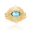 Supernova Ring Set - Blue Tourmaline
