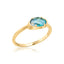 Supernova Ring Set - Blue Tourmaline