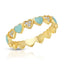 First Crush Stacking Ring - Robin's Egg Blue