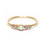 Opal CZ Stacking Ring