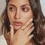 Stepped Heart Signet Ring