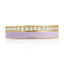 Pave Enamel Stacking Ring - Lilac