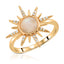 Gemstone Starburst Ring - Moonstone